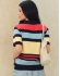 BLUSA FEMININA SIMIONE EM TRICÔ COM GOLA POLO E BOTÕES - Amarelo