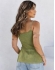 REGATA PEPLUM | TRICÔ - Verde Menta