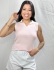 REGATA POLO LISTRADA - Rosa Bêbe