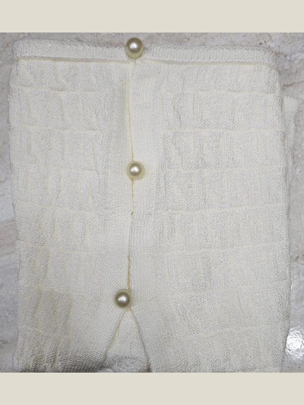 BLUSA GRÉCIA | TRICOT - Branco