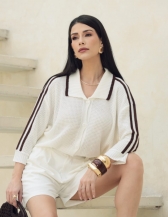 BLUSA SANDRIELE | TRICOT - Branco