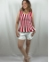 REGATA DE TRICOT MODAL | MODELAGEM BALONÊ - Vermelho