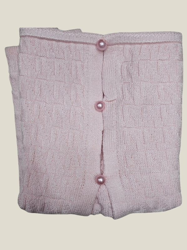 BLUSA GRÉCIA | TRICOT - Rosa Bebê