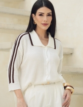 BLUSA SANDRIELE | TRICOT - Branco