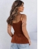 REGATA PEPLUM | TRICÔ - Terracota