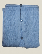 BLUSA GRÉCIA | TRICOT - Azul Bebê