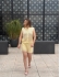 CONJUNTO ESTER RENDADO – COLETE E SHORT - Amarelo