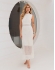 VESTIDO VIENA EM TRICÔ RENDADO COM FORRO - Branco
