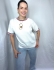 BLUSA AMELIA EM TRICÔ COM DETALHES CONTRASTANTES - Branco