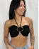CROPPED BRISA EM TRICÔ TEXTURIZADO  - Preto