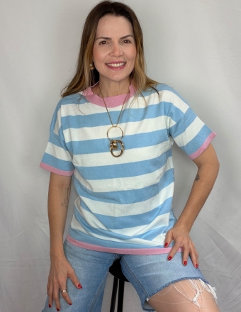 BLUSA DE TRICOT MODAL | CAIMENTO OVERSIZED