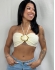 CROPPED BRISA EM TRICÔ TEXTURIZADO  - Branco