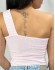 BODY GOLA DE UM OMBRO SÓ - Rosa Bebê