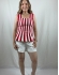 REGATA DE TRICOT MODAL | MODELAGEM BALONÊ - Vermelho