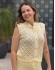 CONJUNTO ESTER RENDADO – COLETE E SHORT - Amarelo