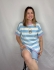 BLUSA DE TRICOT MODAL | CAIMENTO OVERSIZED - Azul