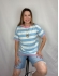 BLUSA DE TRICOT MODAL | CAIMENTO OVERSIZED - Azul