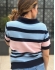 BLUSA FEMININA SIMIONE EM TRICÔ COM GOLA POLO E BOTÕES - Rosa Bebê