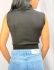 CROPPED CRIS EM TRICÔ - Preto