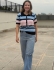 BLUSA FEMININA SIMIONE EM TRICÔ COM GOLA POLO E BOTÕES - Rosa Bebê