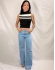 CROPPED CRIS EM TRICÔ - Preto